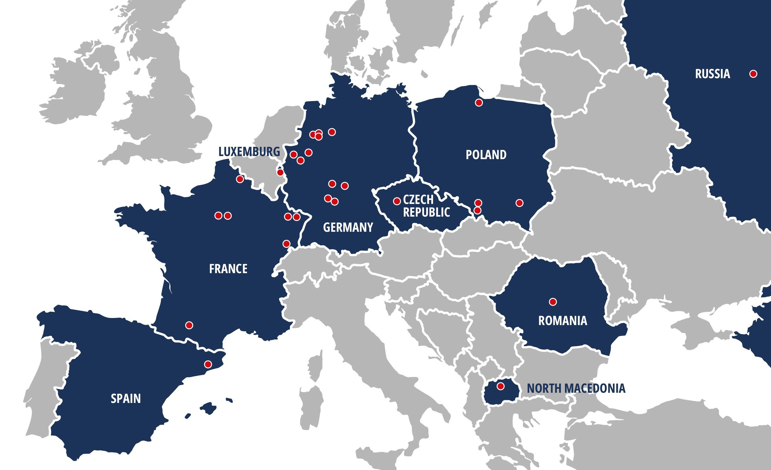 Sostmeier | 28 sites | 9 pays