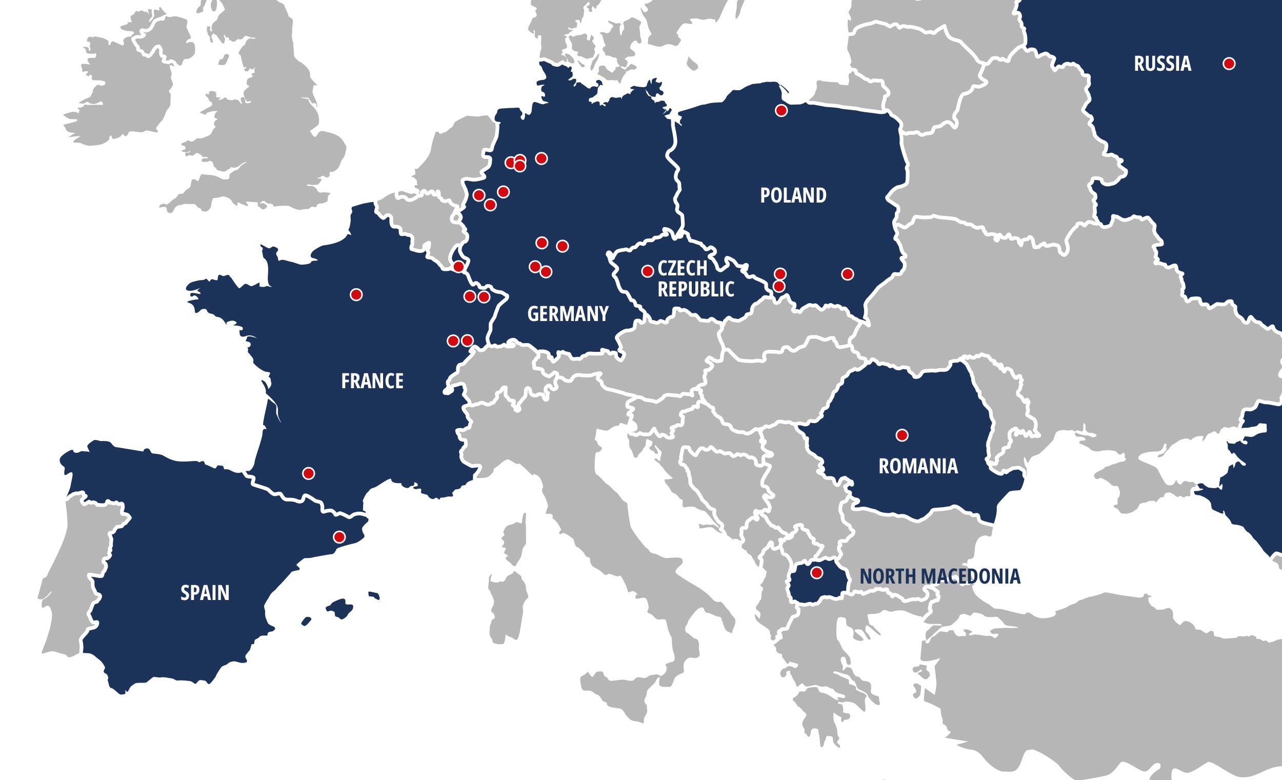 Sostmeier | 27 sites | 9 pays